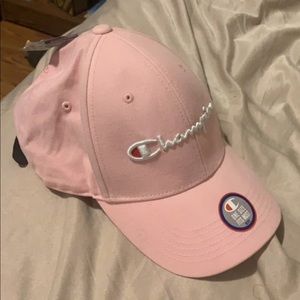 pink champion hat